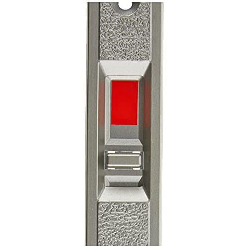 Nicchu Seisakusho Replacement Sliding Door Lock with Key, Dimple Cylinder Type, Silver, GA-800D-SL