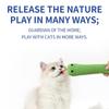 Kätzchen Knisternde Schlange Kauspielzeug Zahnungsweiches Katzenspielzeug Grüne Schlange Knisternde Attraktive Schlangenform Zahnungspielzeug