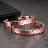 Ikuinen Magnetisches Kupferarmband für Männer, verstellbare offene Manschettenarmbänder, Arthritis, Gesundheit, Energie, Charms, Armbänder, Armreifen für Frauen