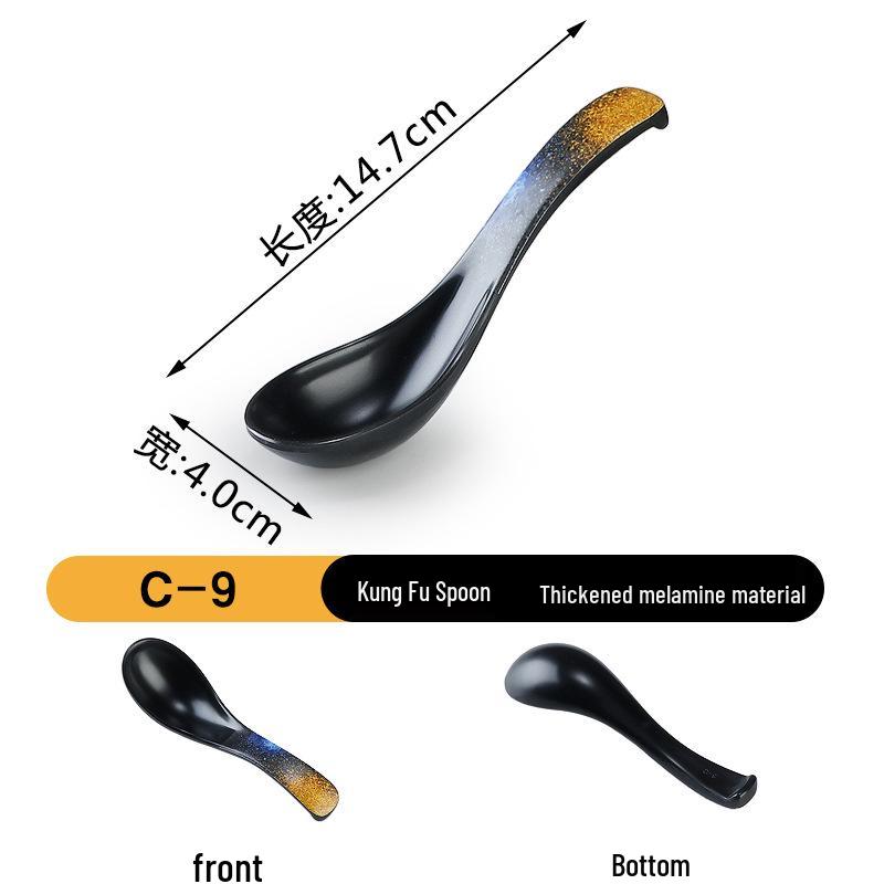 Retro Japanese Melamine Rectangular Plate for Hot Pot, BBQ, Sushi, and Yakiniku