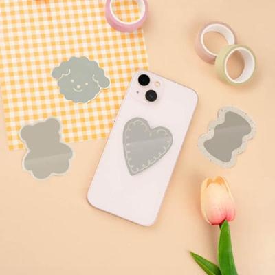 No-Frame Mini Acrylic Mirror (2 Pieces/Attachable)