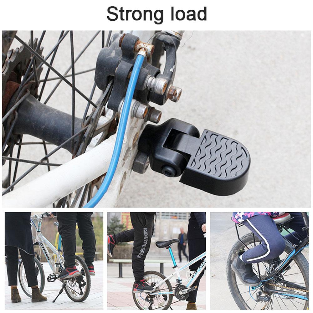 Axle Cycling Aluminum Zinc Zinc Alloy Bicycle Accessories Footrest Lever Bicycle Parts Bike Backseat Pedals