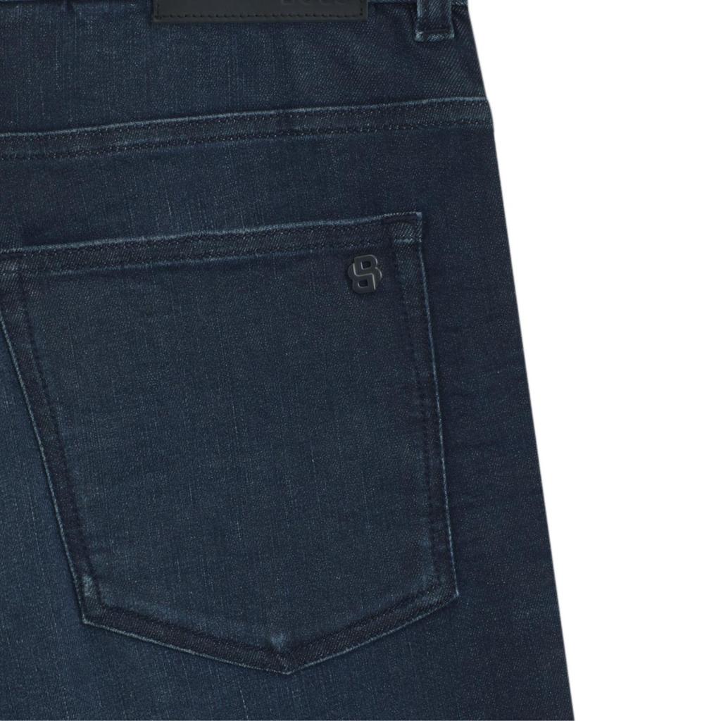 Hugo Boss Jeans Men's Blue Moderate Slim Fit Pants 50544642-409