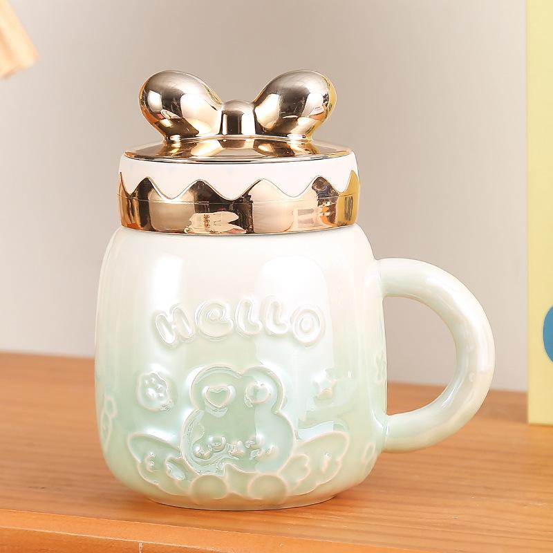 

Милая кружка Сердце девушки Подарок на день рождения для парня и девушки Сувенир Чашка для воды Керамическая кружка 301-400ml