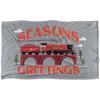 Seasons Greetings Christmas Blanket