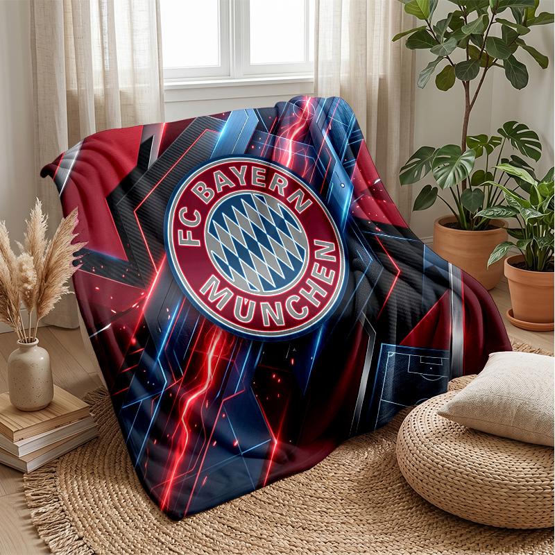 Bayern Munich Theme blanket Soft Flannel Blanket Plush Throw Blanket Cozy Sofa Bed Blanket for Home Decor