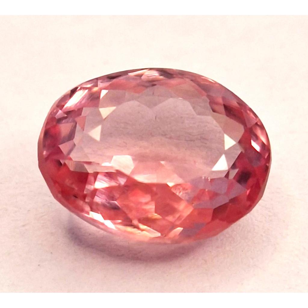 Padparadscha Sapphire Natural 5-7 Ct Oval Cut Beautiful Certified Gemstone