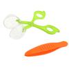 Plastic Scissor Clamp & Tweezers Nature Exploration Toy Kit for Kids Plant Insect Study Tool