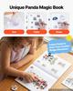 Button Maker Machine 1"/1.25"/2.25"(25/32/58 mm) Pin Maker Black, with 300pcs Button Parts, Circle Cutter and Magic Book, Ergonomic Handle, for DIY