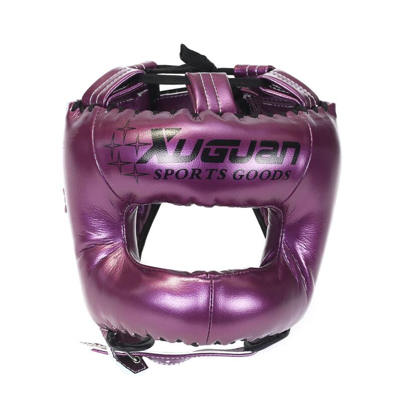 WEZHO Boxing & Karate Full Protection Headguard with Crossbar