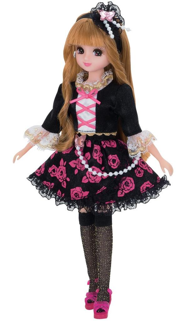Harajuku Girls School Coordination Goods Set DIAMOND QUEEN Rose Licca-chan