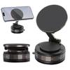 1/2/3PCS Magnetic Car Phone Holder, Vacuum Suction Phone Holder, Broad Compatibility 360 Degree Rotatable Suction Cup Foldable