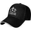 Its Never Luck Its Always God Cross Faith Baseball Cap Polyester Casual Sports Adjustable Hat Unisex