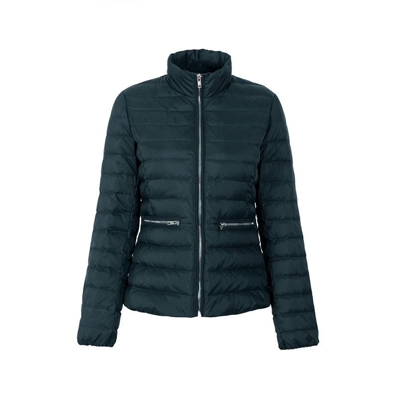 Short light down jacket women's year new women's winter thin stand-up collar small light women's coat