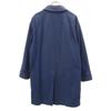 Burberry Made In Italy Stainless Collar Coat 50 Navy Men's Used