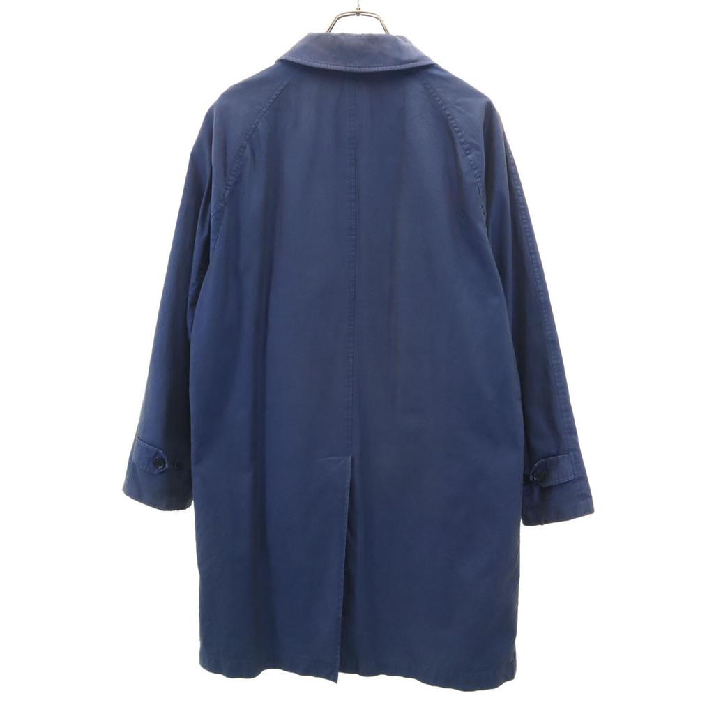 BURBERRY made in Italy Stainless collar coat 50 Navy Men's Used