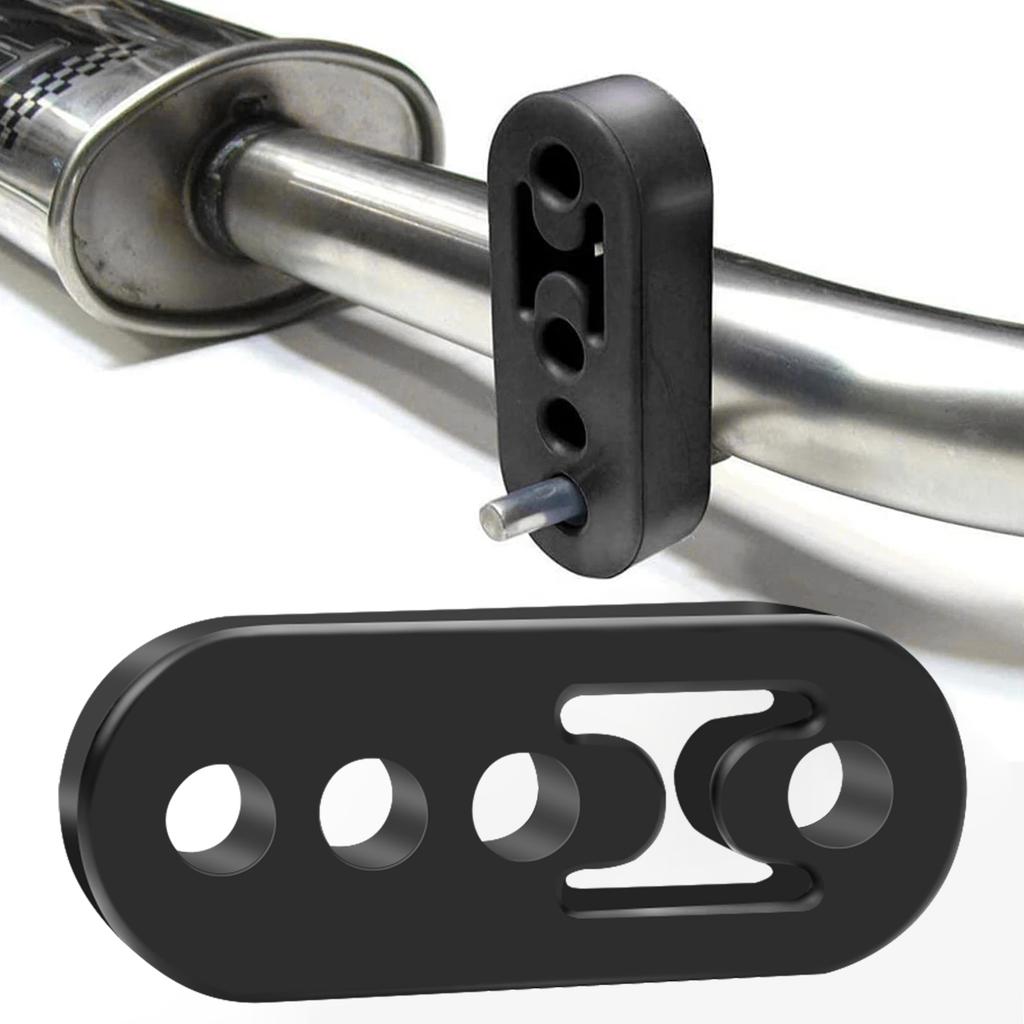 4/8 Stück Auspuffaufhängungen Gummihalterung Halterungen Schalldämpferhalterung zum Schutz des Autosystems Universelles Autozubehör