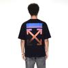 Off-White Ss26 American Street Style Gradient Spray Arrow Design Fashion Light Luxury Trendy Versatile Short Sleeve T-Shirt Unisex Tops OFFTEGLOG325Q