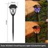 Led Solar Lawn Lights Outdoor Lamp Waterproof Warm Light Garden Courtyard For Walkway Path Villa Landscape Lights 1Pc