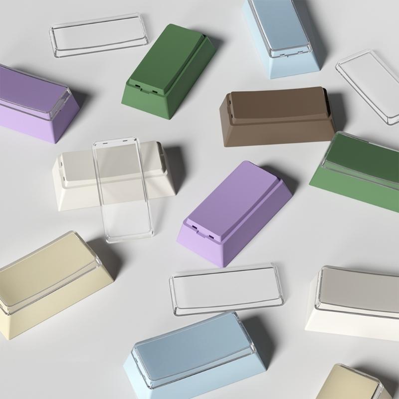 8Pcs PBT Blank DIY Keycap Mechanical Keyboards 2U 2X Original Profile No Print Keycap Set for MX Switches