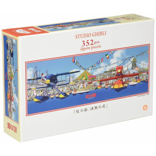 

ENSKY Ghibli Porco Rosso Before the Battle 18.2 x 51.5cm Jigsaw Puzzle 352 Pieces JIGSAW PUZZLE 352-201