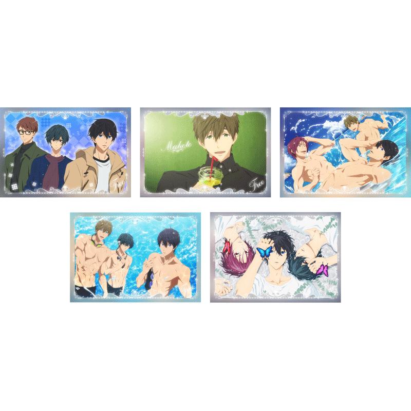 Chao Key Wan Boys Swimming Club Anime Postcard Set 2D Merchandise 10*15.8CM
