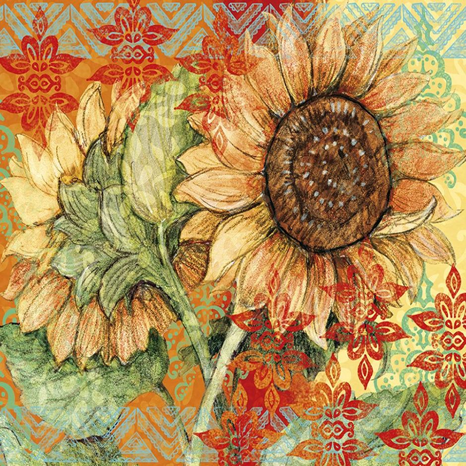 Pittura Diamante 5D Pittura a Olio Fiore Punto Croce Ricamo Set Mosaico Diamante Pieno Girasole Regalo di Natale Decorazione per la Casa