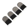 4PCS Gaming Finger Sleeves Slip Resistant Sweatproof Mobile Gaming Finger Protector with Iron Box for All Touchscreen