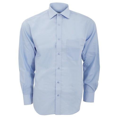 Kustom Kit Mens Premium Non Iron Long Sleeve Shirt