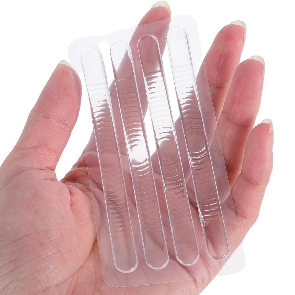 4pcs Comfortable Heels Cushion Strap Silicone Heel Pad New Shoe Grip Strips  High Heels