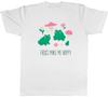 Frogs Make Me Happy Croak Toad Amphibian Lover Unisexs TShirt Tee Gift Top