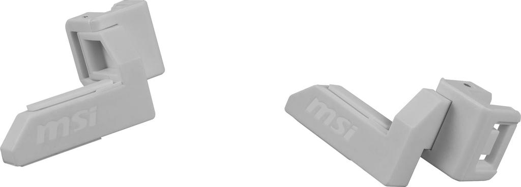 MSI MPG ARGB GRAPHICS CARD STAND WHITE Graphics Card Support Stand White CS9246