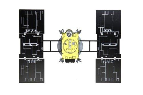 Aoshima Bunka Kyozaisha Space Craft Series Asteroid Explorer Hayabusa Plastic Model 1/32 No.1