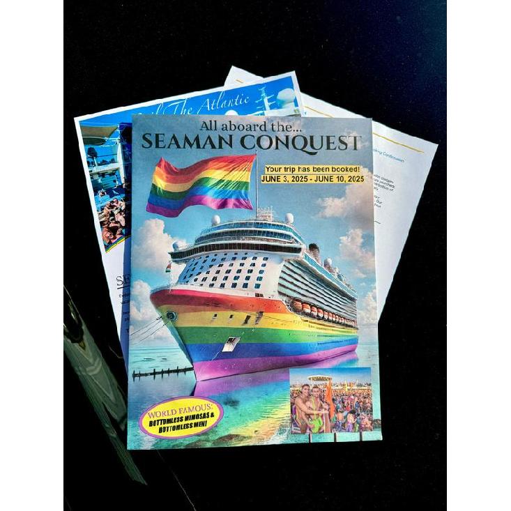 

CRUISE Prank mailer hilarious prank package Envelope Default
