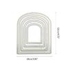 Nesting Arch Cutting Dies Embossing Die Cuts for Gift Card Making