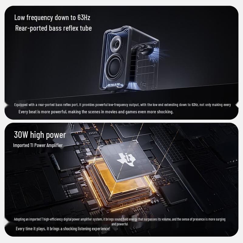 Edifier Halo 2.0SE Gaming Bluetooth Desktop Speaker (CN Version)