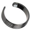 Men Women Adjustable Magnetic Ring Black Metal Stylish Fatigue Joint Soreness Relief Ring Jewlery Accessory