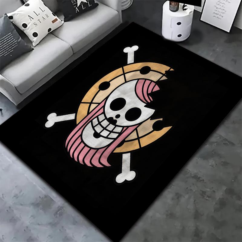 One Piece Logo Carpet Rug For Living Room Bedroom Home Sofa Decoration Kids Play Nonslip Floor Mat