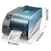 POSTEK Thermal Transfer Label Printer CN plug (adapter included)