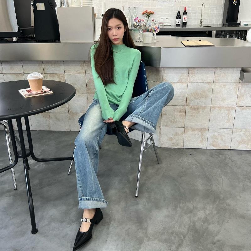 Fashion Women Flats Shoes Pointed Toe 2025 New Fashion Mary Janes Rhinestones Female Shallow Footwear Buckle Strap Ladies Flats Shoes