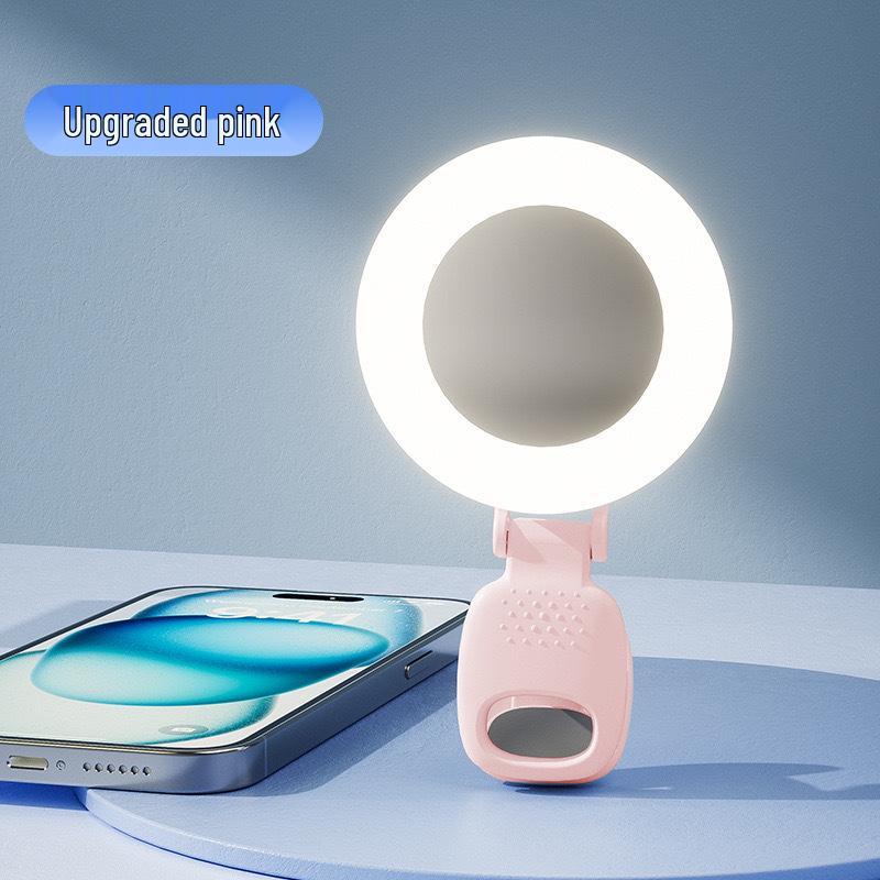 Luz de Relleno Portátil D5 con Pinza para Móvil para Selfies y Streaming
