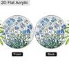 Acrylic Forget-Me-Not Flower Suncatcher Stained Glass Effect Window Hanging Ornament Flower Lover Gifts
