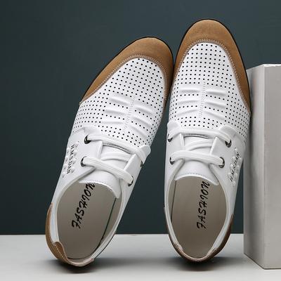 Breathable Men Loafers Genuine Leather Formal Shoes for Man High Quality Adult Moccasins Male Driving Shoes New Men's Dress Shoe