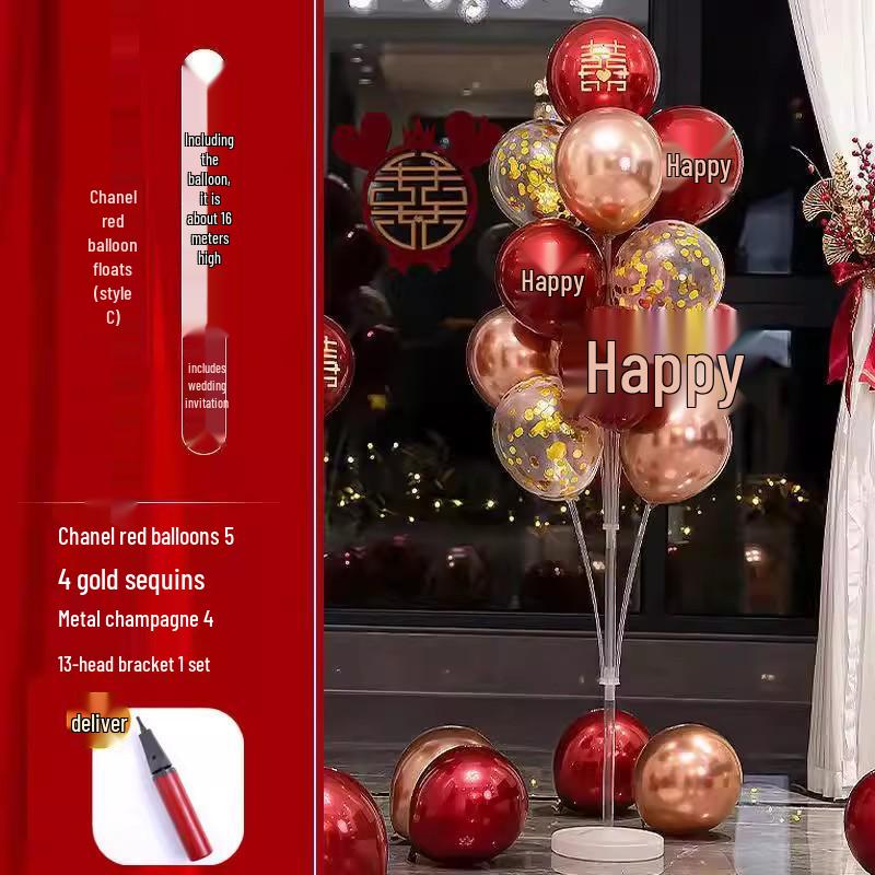 Luxury Outdoor Wedding & Engagement Balloon Arch Aisle Set