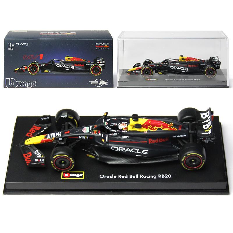 Bburago 2024 RB20 Red Bull F1 Racing Car 1:43 Alloy Model Toy