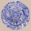 50 Blue & White Porcelain Graffiti Stickers: Creative Chinese-Style Ceramic Decor for Phone Cases & Luggage, Waterproof