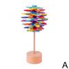 Novelty Colorful Helicone Rotating Lollipop Wooden Educational Toy for Children Adult Home Office Stress Relief Decoration Toys