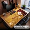 Large Mouse Pad Galatasaray FC Print Custom Name Text Desk Mat for Office Gaming