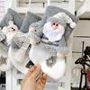 Santa Sacks Deer Gift Bag New Year Decorations for Home Christmas Stocking Candy Bag Ornament