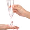 25Pcs Champagne Cups Disposable Plastic Goblet Clear Cocktail Cups Wine Cup Wedding Toasting Party Bar Home Drinkware Supplies